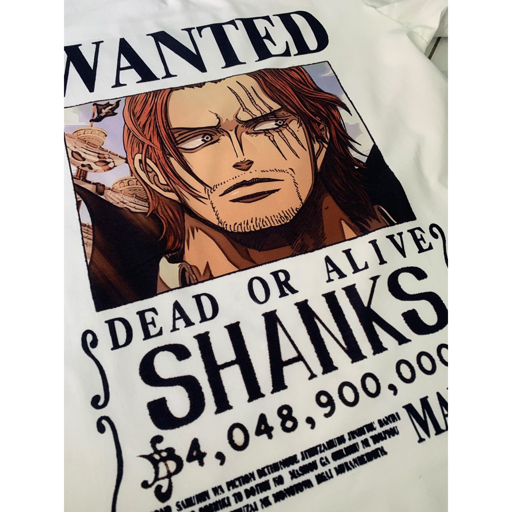 [HCM][ẢNH THẬT] ÁO SHANKS TÓC ĐỎ TRUY NÃ