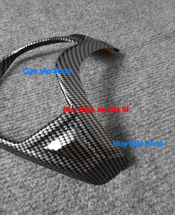 [HCM]Ốp Viền Đèn Pha Trước Vision 2014 - 2019 Carbon MS2376