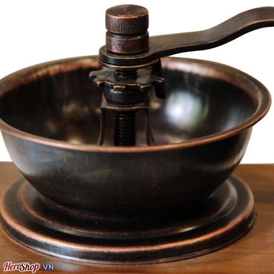 Cối Xay Tiêu, cafe, Gỗ VUÔNG Inox Chống GỈ Cao Cấp VIỆT NAM