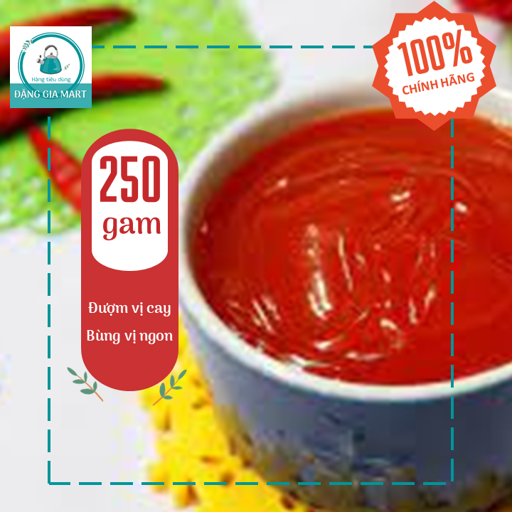 Tương ớt Chinsu 250g thơm cay tròn vị