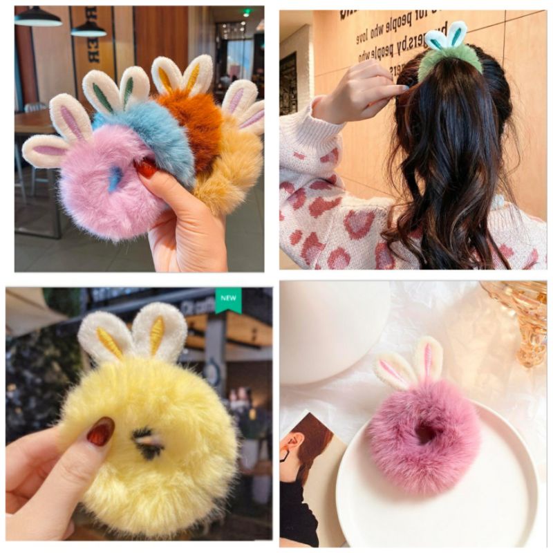 HOT | BUỘC TÓC LÔNG MỀM TAI THỎ SIÊU CUTE | VIDEO THẬT | KISS PLAZA