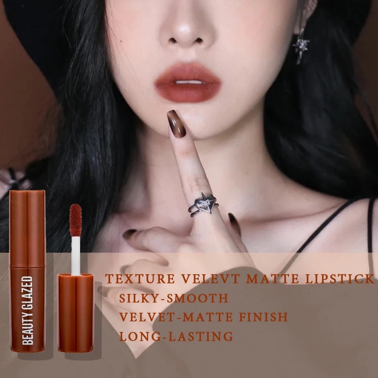 Sweet Chocolate Lip Matte Lipstick