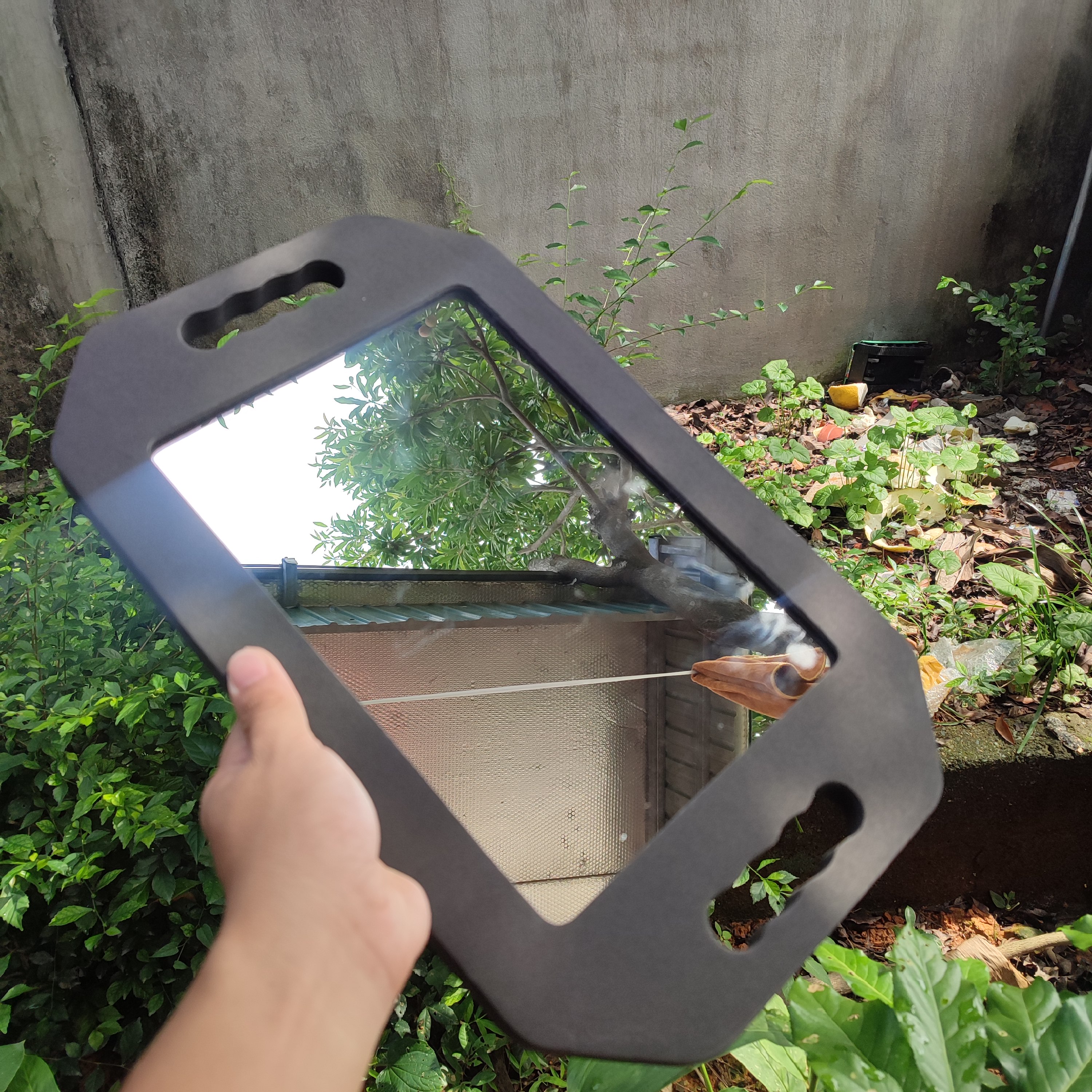 Gương soi gáy một mặt cho thợ cắt tóc