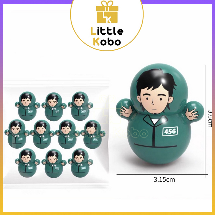 Đồ Chơi Lật Đật Mini Doraemon Cho Bé Cute Dễ Thương Phi Hành Gia Hello Kitty Ninja Squid Game Đồ Chơi Trẻ Em Trí Tuệ