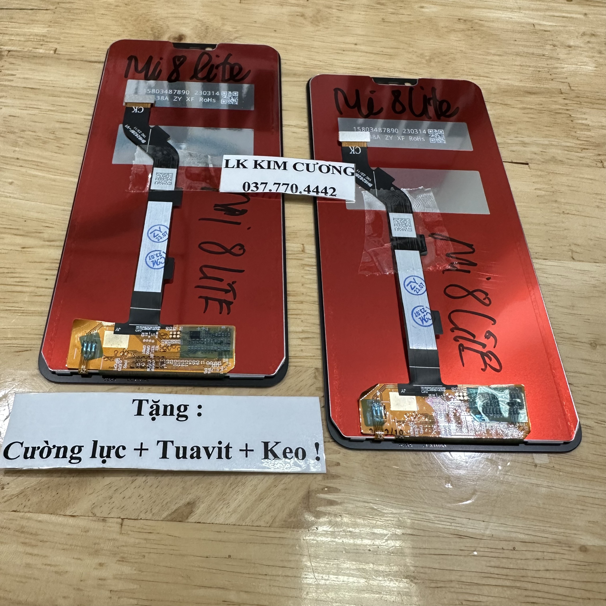 Màn hình tương thích xiaomi mi 8 lite