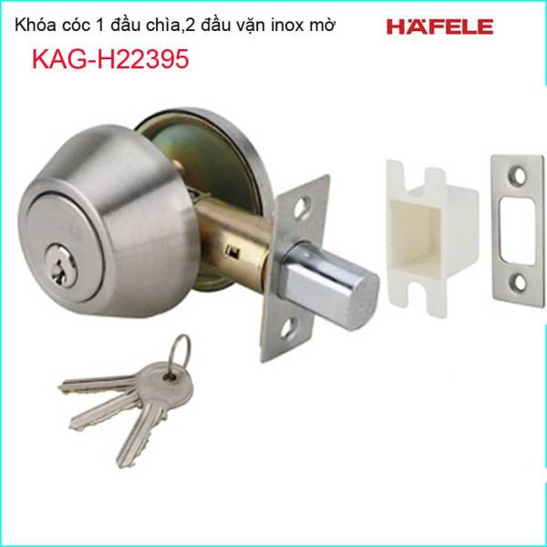 Bảng giá [HCM]Khóa cửa phòng Hafele khóa cóc khóa cửa ban công Hafele KAG-H22395