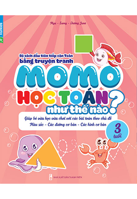 Sách - Momo Học Toán Như Thế Nào? - 3 Tuổi - Phương Nam Book
