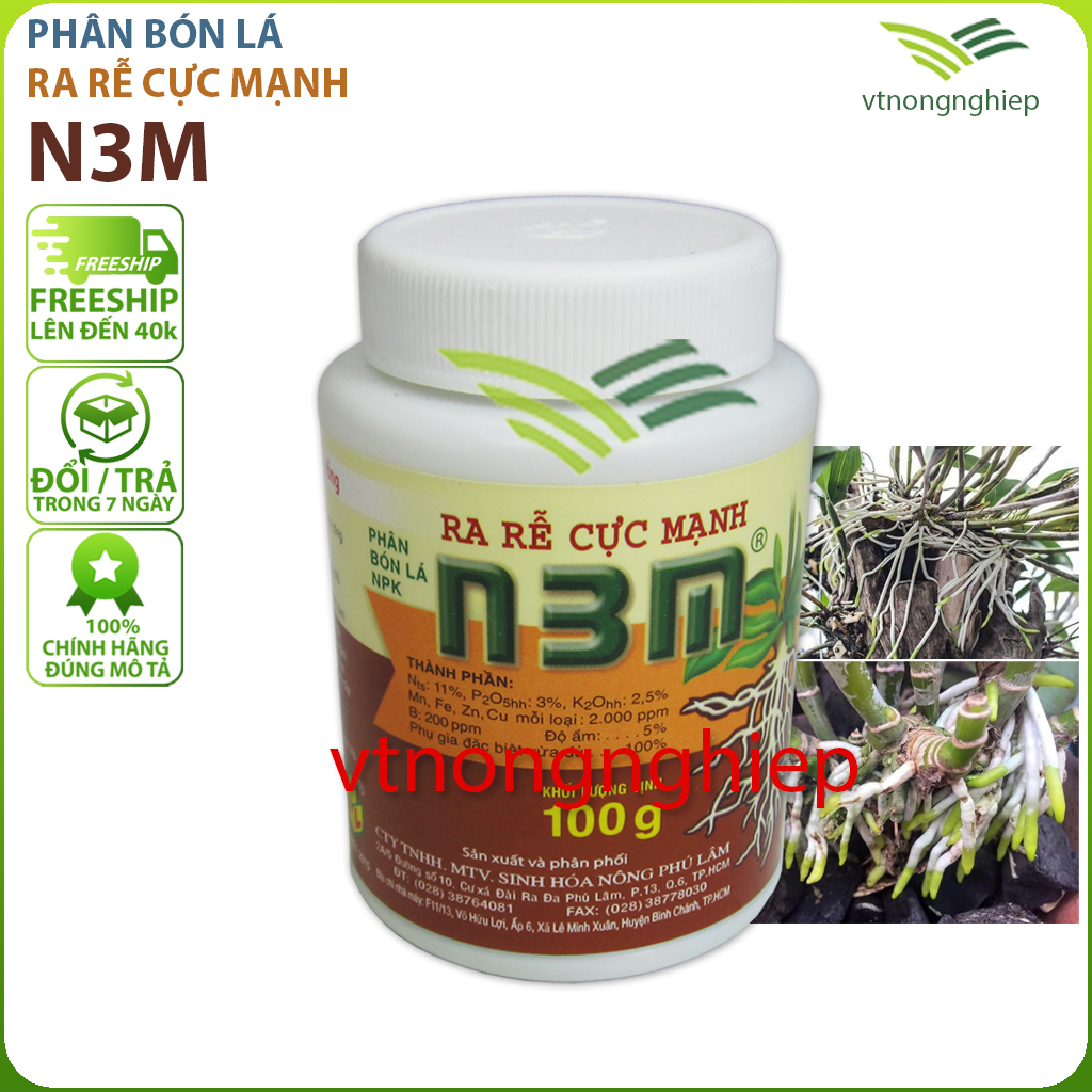 N3M, foliar fertilizer size roots n3m, rooting the Ultra Strong, vial 100 (G), instant 100% in water, used for orchids, roses, plants and crops