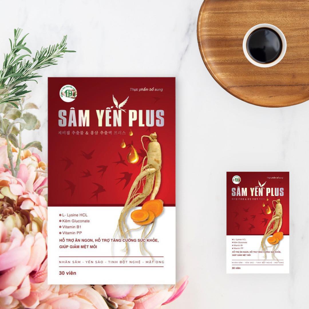 Sâm Yến Plus Tiến Hạnh Mẫu Mới Cải Tiến