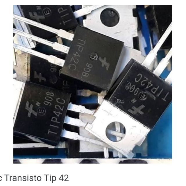 10 con transistor công suất TIP42C