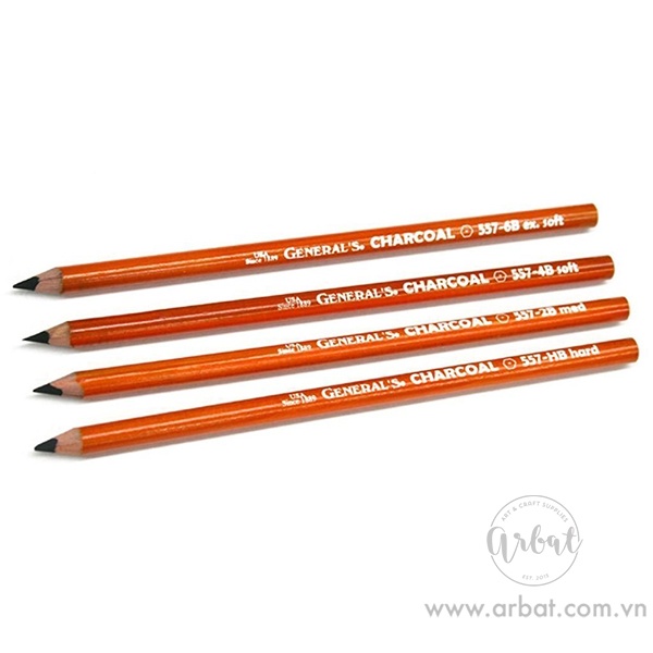 Chì than, chì than trắng lẻ General Pencil