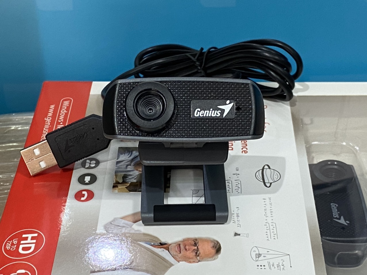Webcam Genius Facecam 1000X V2 720p bảo hành chính hãng 1 năm