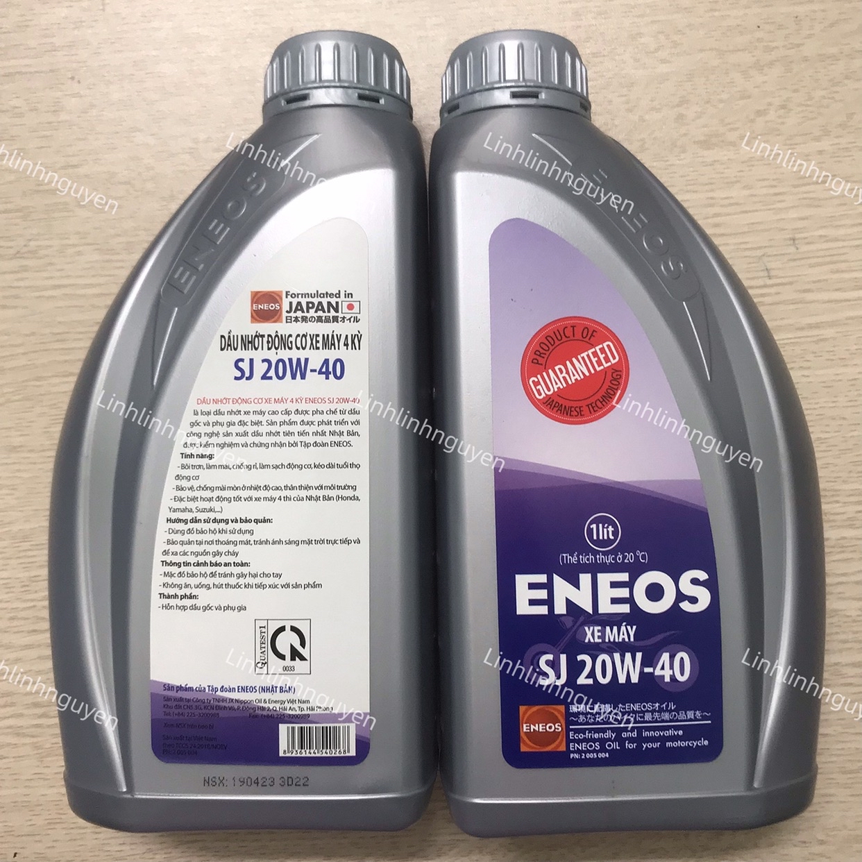 Dầu nhớt xe số eneos sj/ma 20w40 /800ml