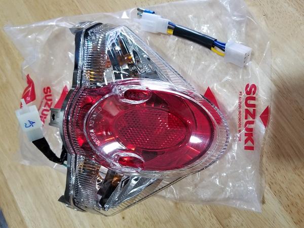 đèn sau satria fi và jac gắn cho xe raider fi
