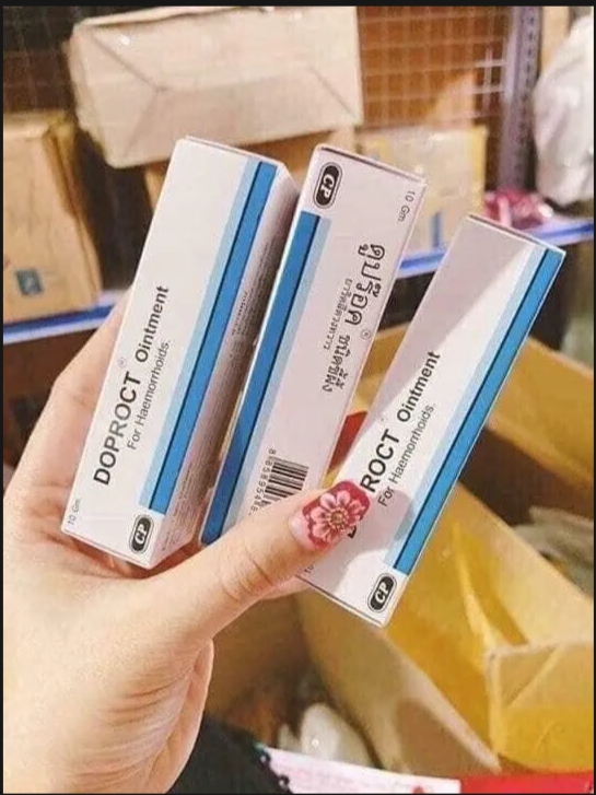Combo Kem Bôi và Đặt Trĩ DOPROCT Thái Lan