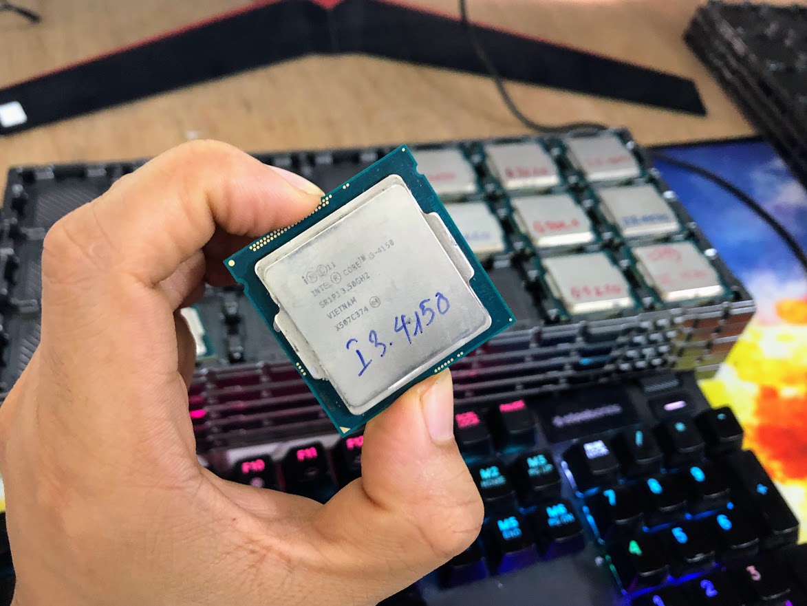 CPU core i3 4170, i3 4160, i3 4150 socket 1150 bóc máy