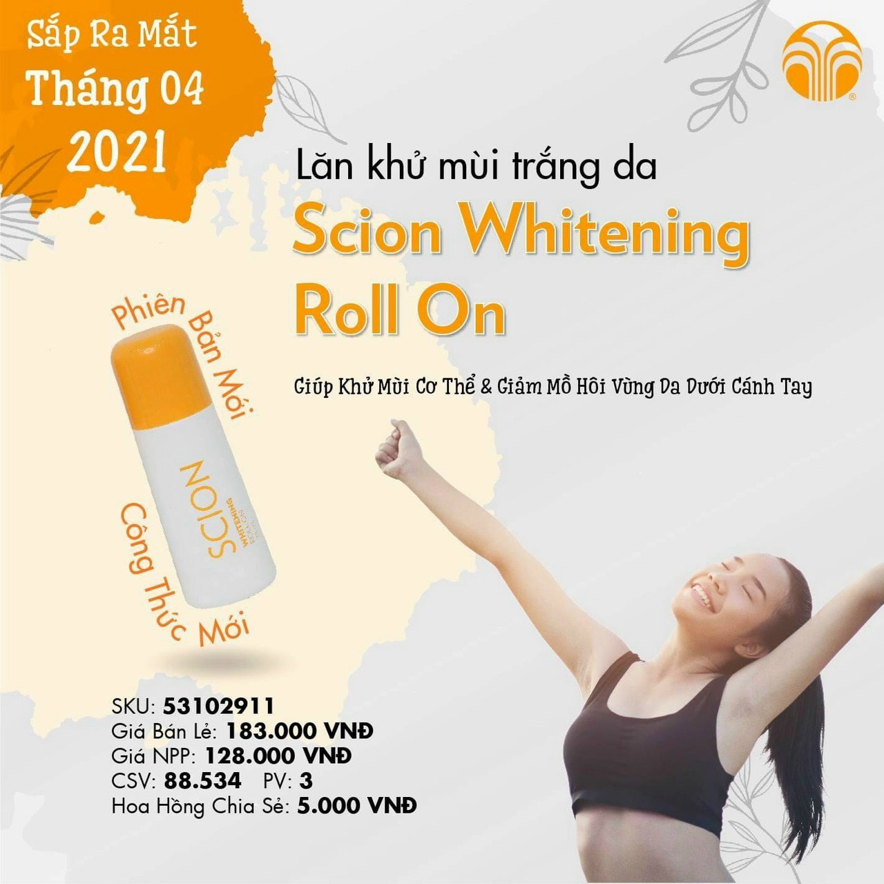 [HCM][GIÁ HỦY DIỆT] Lăn khử mùi Scion Nuskin