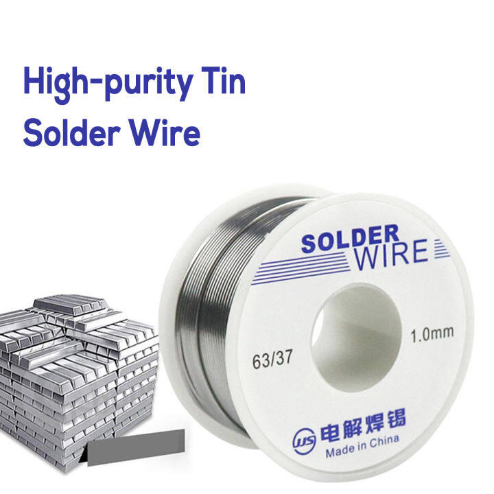 Lõi dây hàn chì thiếc 0.8 hoặc 1.0mm công cụ gửi thiếc tự động, dụng cụ hàn, mỏ hàn dùng cho mỏ hàn tự động đẩy thiếc