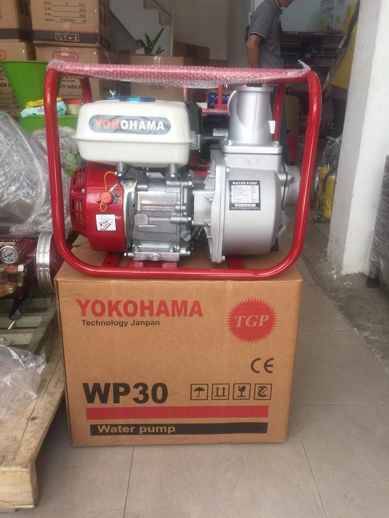 [HCM]Máy bơm nước chạy xăng YOKOHAMA WP30 động cơ 6.5 HP (YK80)