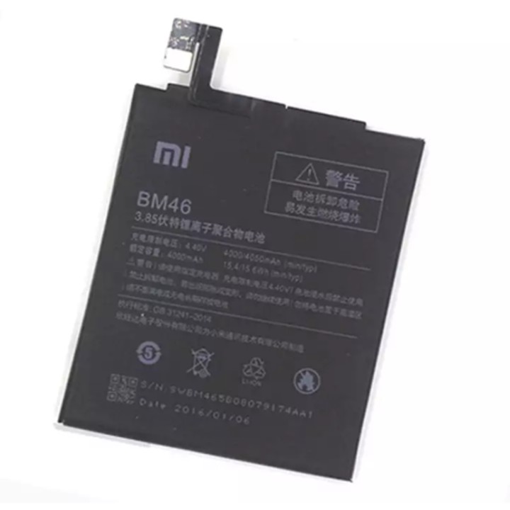 Pin Xiaomi Redmi Note 3 ( BM46 ) zin mới, bảo hành 6 tháng