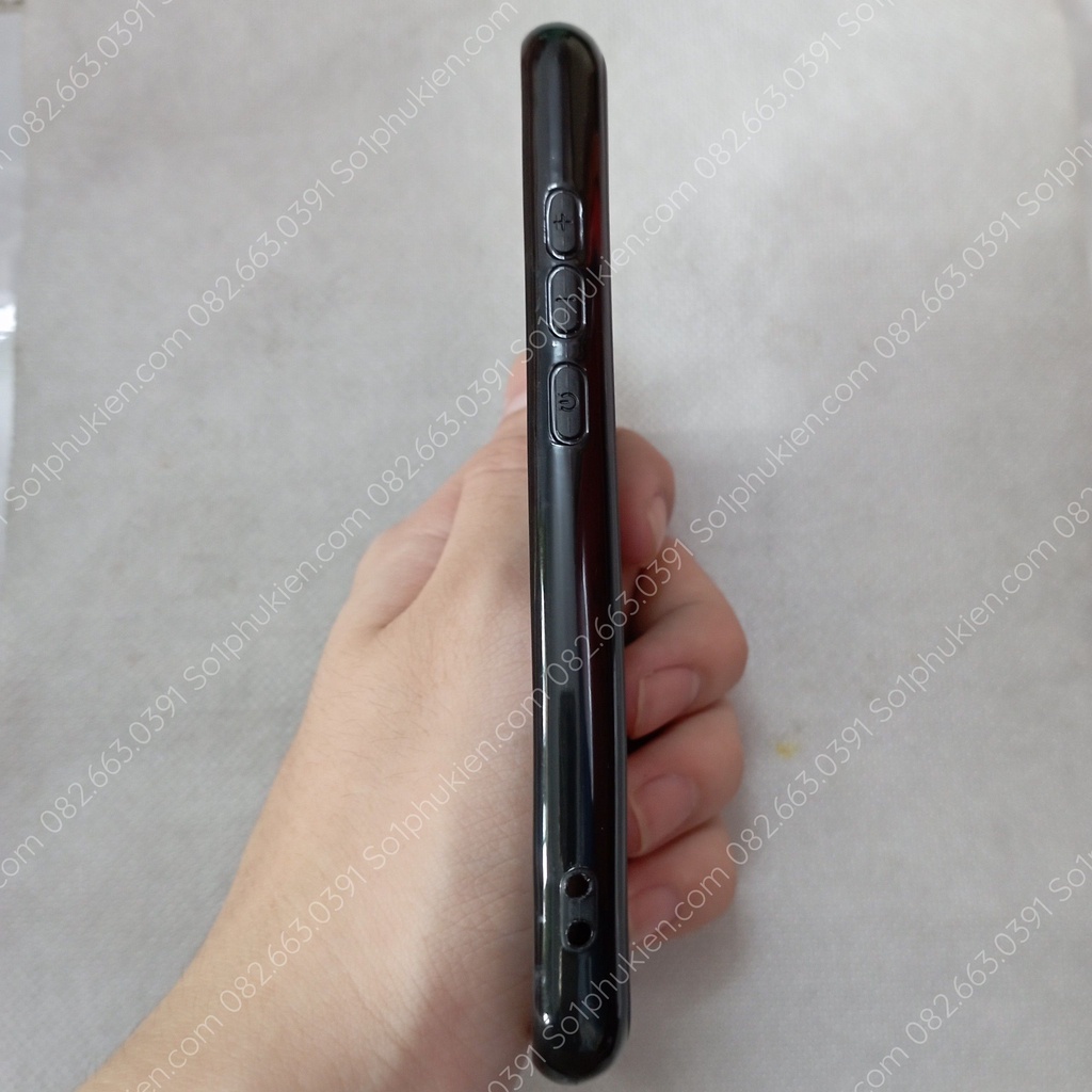 Ốp lưng Sharp Aquos R2 Compact dẻo đen trơn bền đẹp