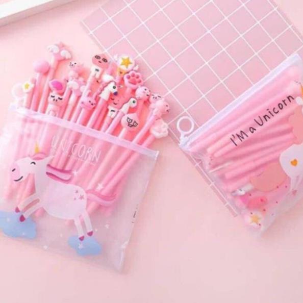 Sét 20 bút nước hình thú cute túi zip