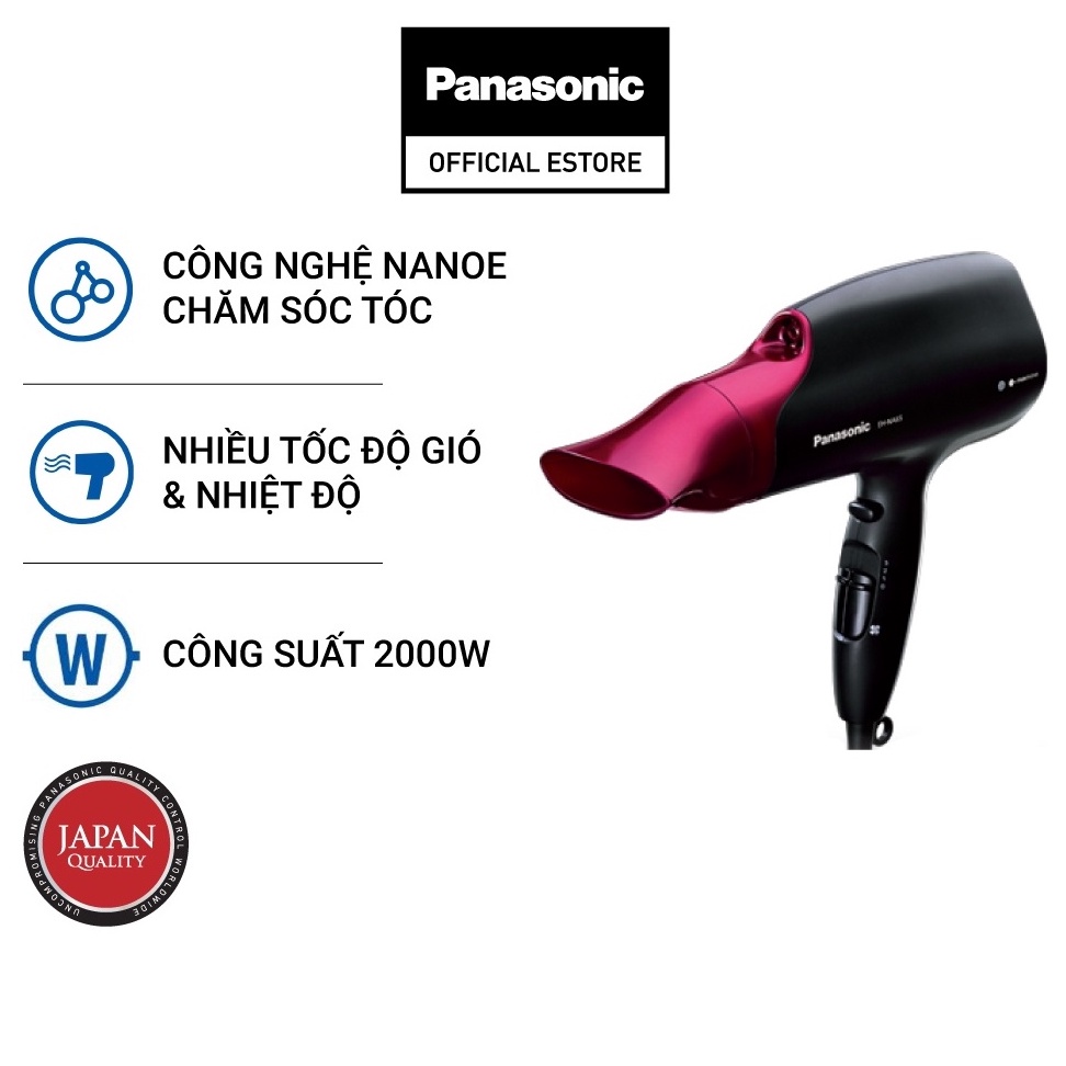 Máy sấy tóc panasonic eh-na65-k645 - hàng chính hãng