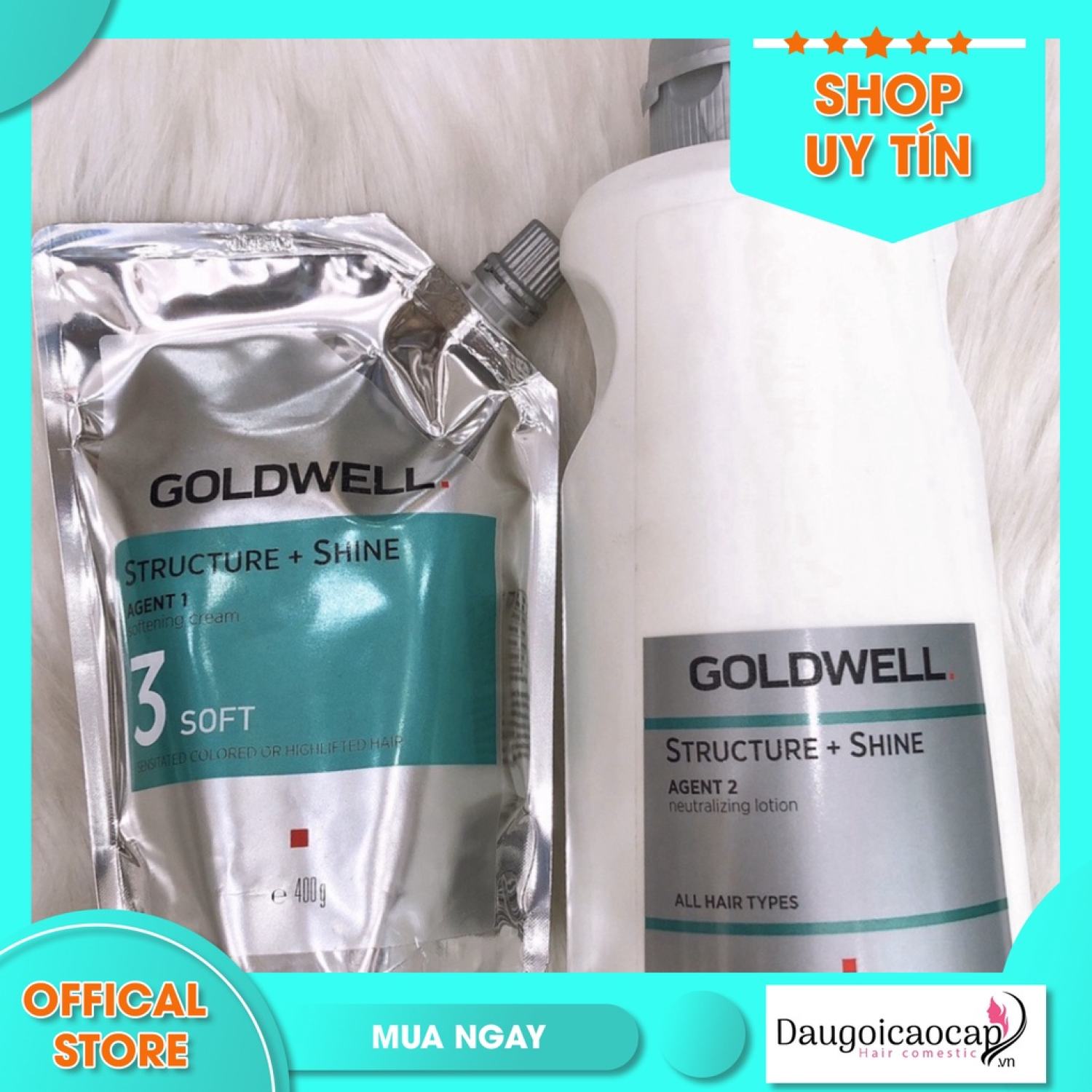 Bộ uốn duỗi ( ép ) tóc GOLDWELL dành cho các loại tóc ( hàng chính hãng )