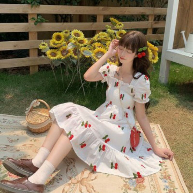 ĐẦM ULZZANG BABY CHERRY