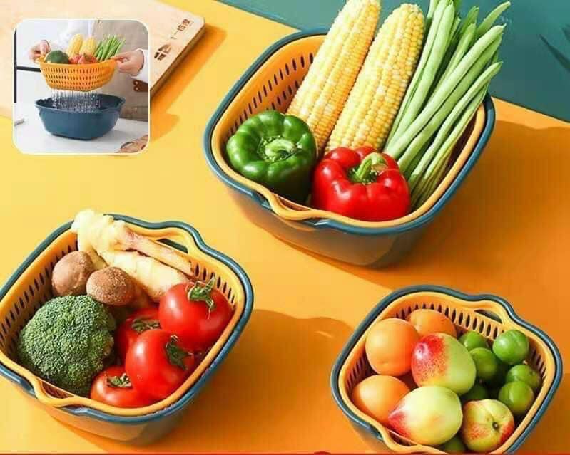 Combo 3 rổ 3 rá tiện lợi cho mọi nhà