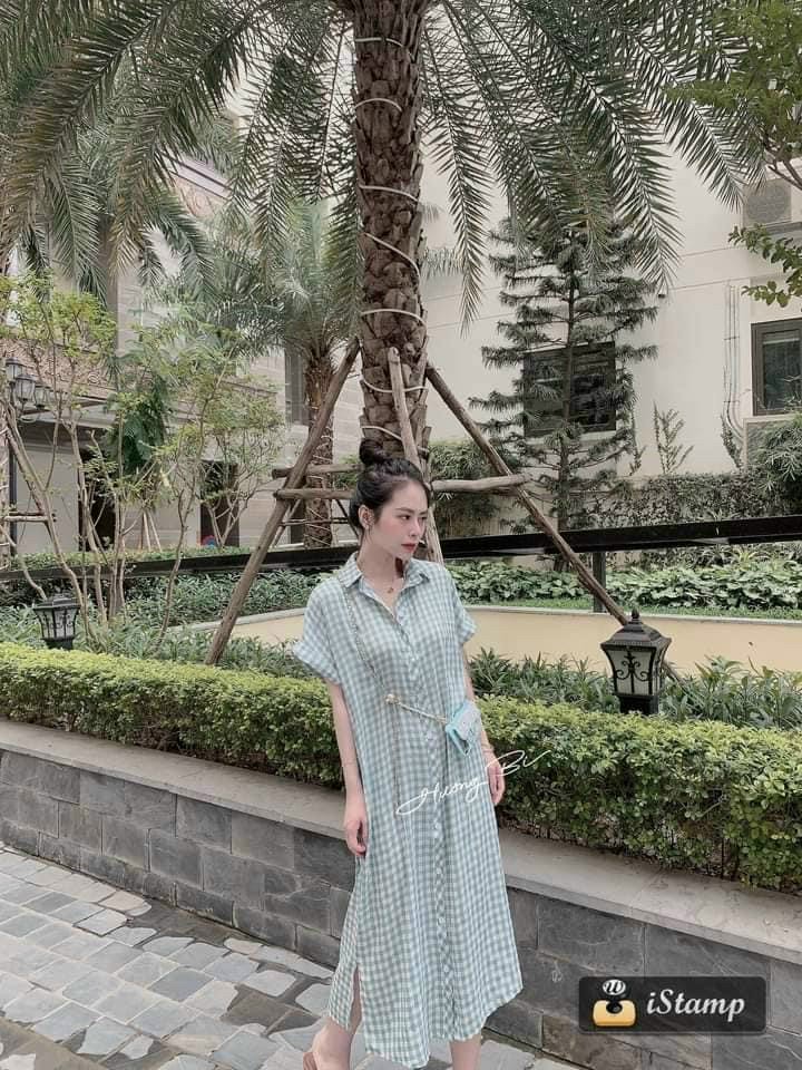 Váy bầu thiết kế - đầm bầu công sở- Đầm Bầu Đẹp Lụa Nhật Mềm