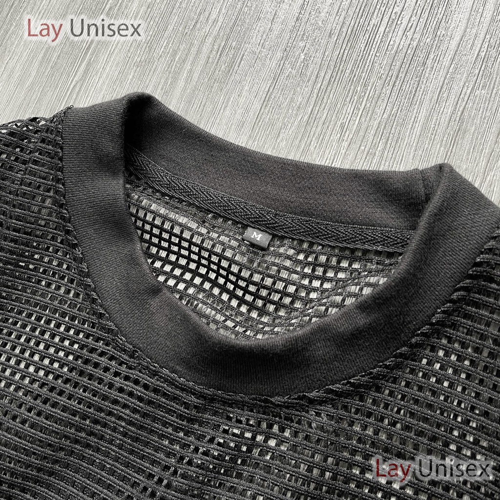 Áo TANK TOP Lưới unisex