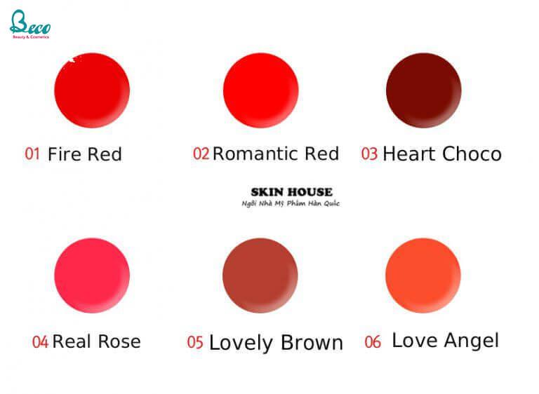 Son Thỏi The Skin Face Red Bote Lipstick Hàn Quốc