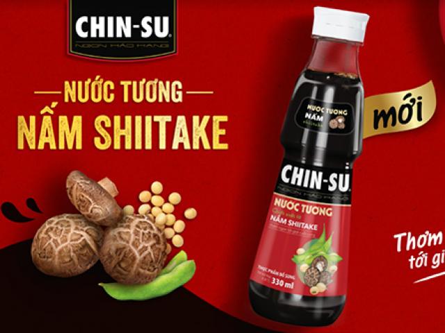 NƯỚC TƯƠNG NẤM SHIITAKE CHINSU (CHAI 330ML)
