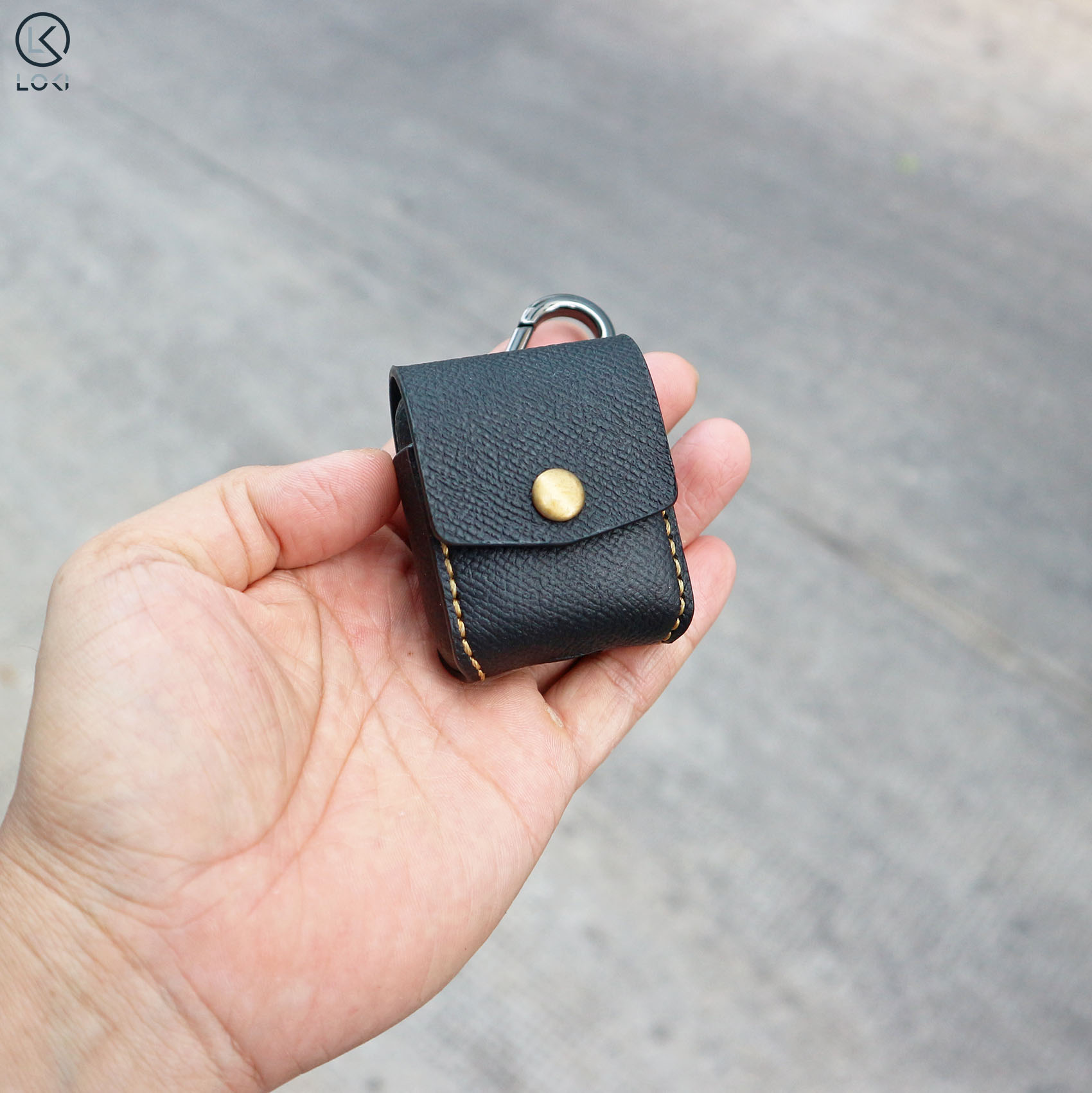Bao da tai nghe Airpods 1 | 2 - Manory Leather