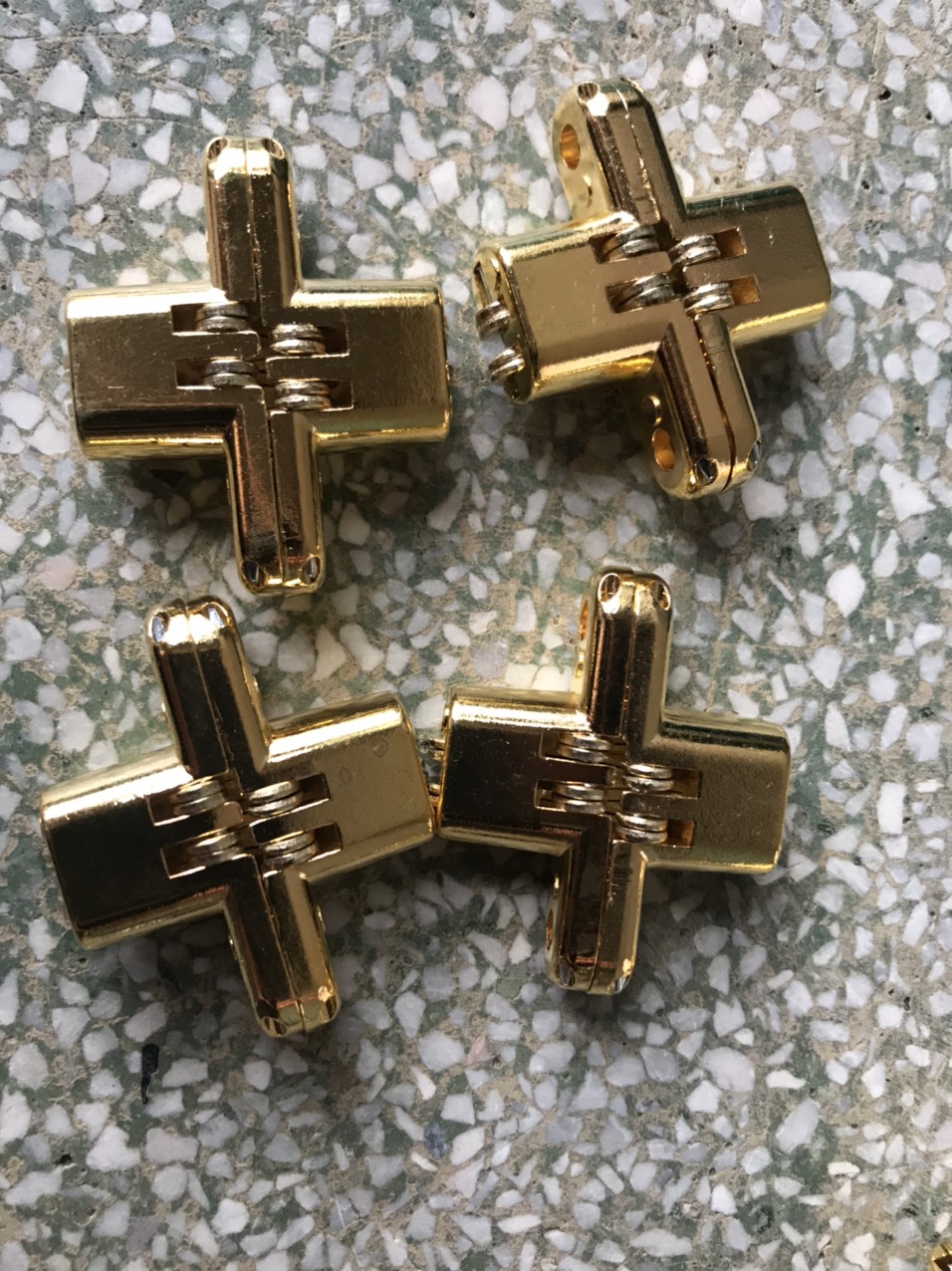 Bản lề chữ thập zh bắt âm - ngành gỗ ,bản lề chữ thập 13 x 45 x 8.5mm bộ 10 cái