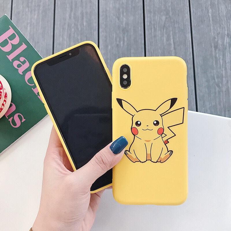 ỐP LƯNG ĐIỆN THOẠI HÌNH PIKACHU ĐÁNG YÊU CHO IPHONE