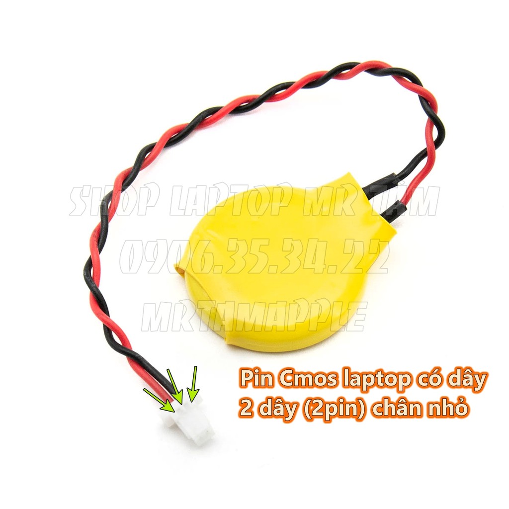 LẺ 1 VIÊN PIN CMOS LAPTOP CÓ DÂY (2032)