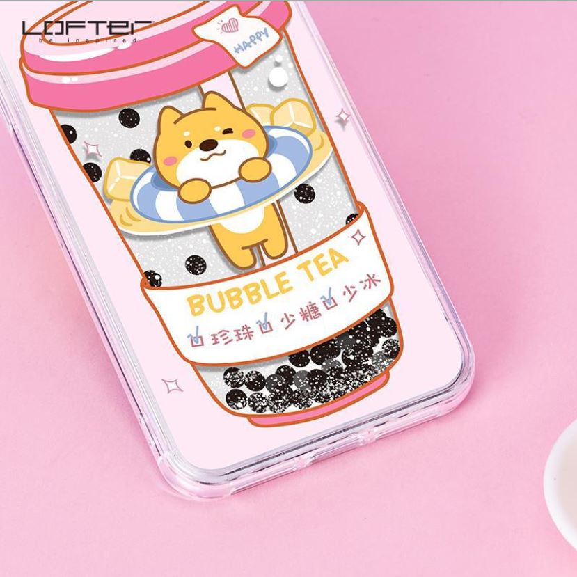 [HCM]Ốp lưng hình trà sữa 3D Cho Iphone 11
