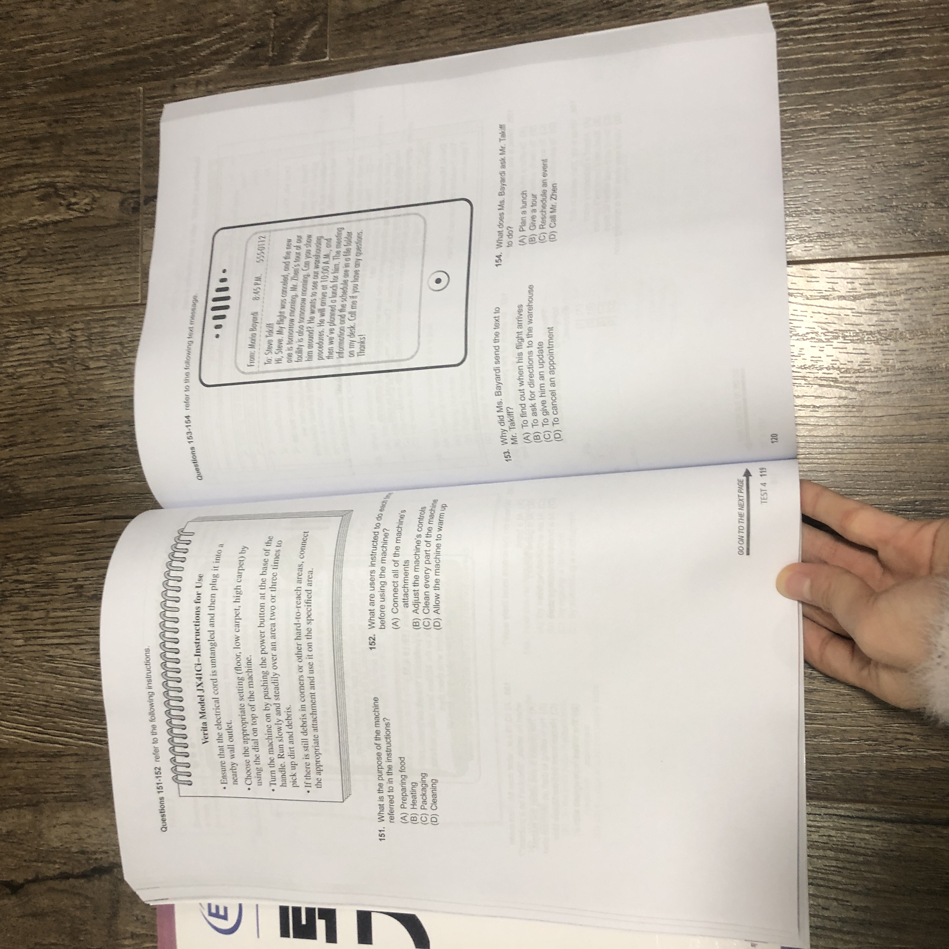 Bộ sách luyện thi ETS 2019 TOEIC (File nghe và đáp án gửi qua mail)