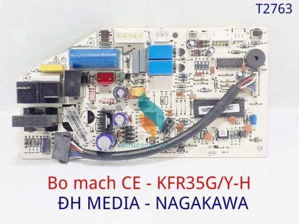 Bảng mạch điều khiển CE-KFR35G/Y-H thay thế cho Điều hòa MEDIA