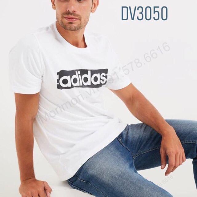 [CHÍNH HÃNG] Adidas LIFESTYLE Linear Brush Tee DV3050