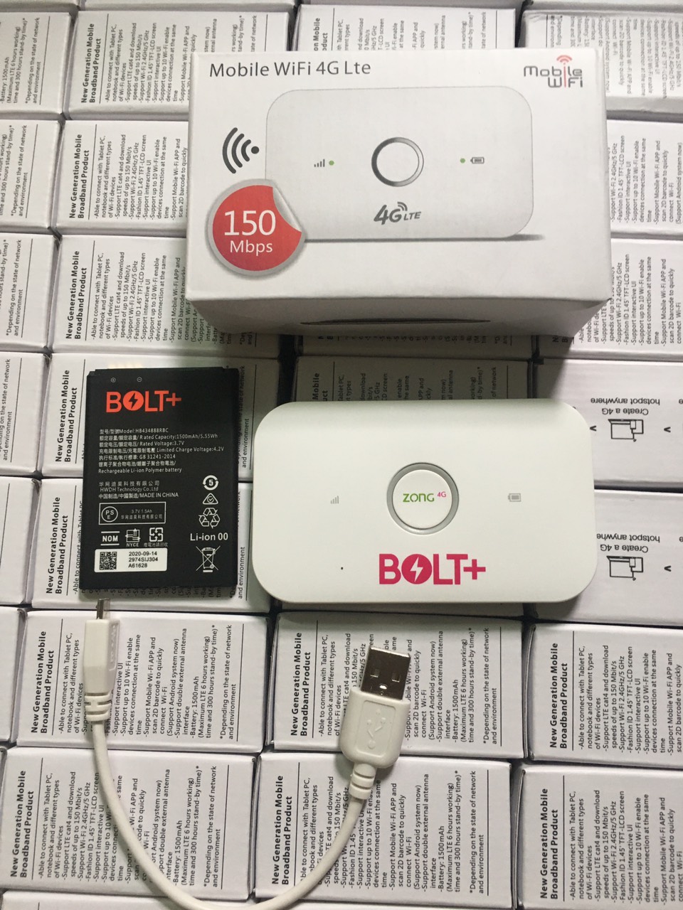 Bộ phát wifi 3G / 4G LTE Huawei E5573 150Mb/