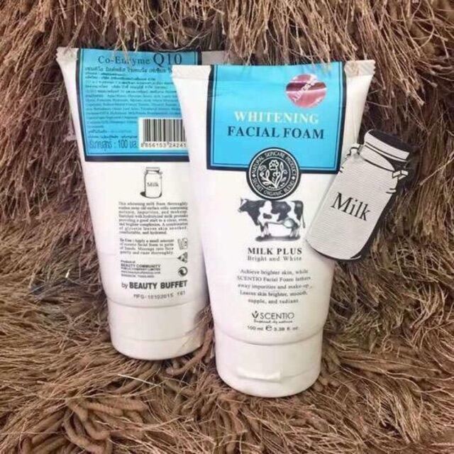 [HCM]Sữa rửa mặt con bò Milk Plus Thái Lan