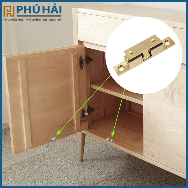 Chốt cửa bi đồng thau 4F, 5F, 6F