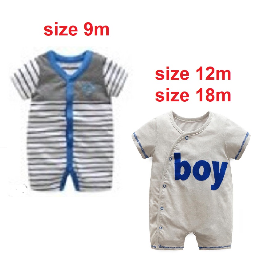 (CHỌN MẪU) Body đùi bé trai bé gái, bộ áo liền quần cotton thoáng mát năng động cho bé,Jumpsuit romper cài đũng tiện lợi ShopNEM