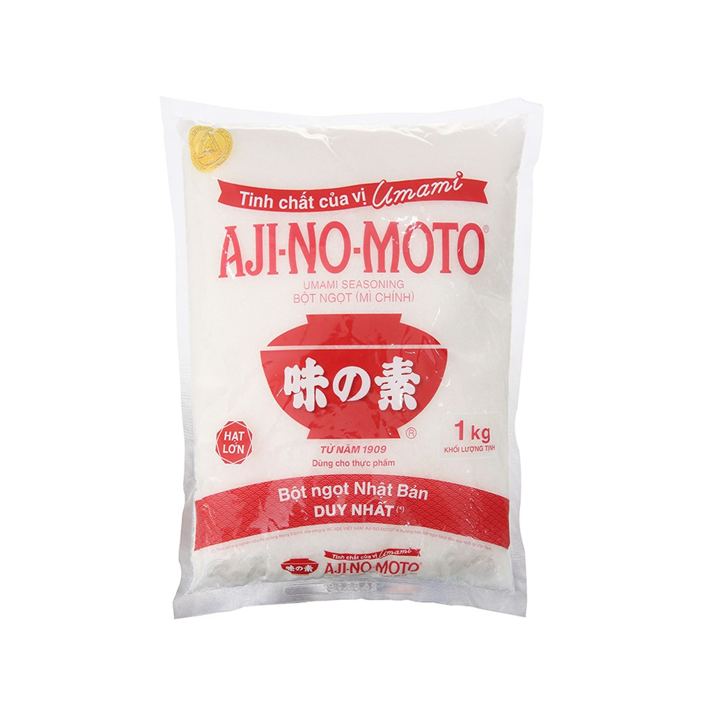 Bột ngọt Ajinomoto hạt lớn gói 1Kg