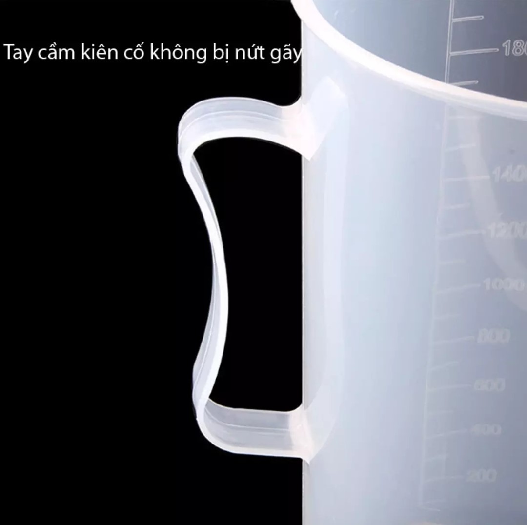 CA ĐONG NHỰA CÓ VẠCH CHIA (100ml. 300ml, 500ml, 1000ml,  2000ml, 3000ml)
