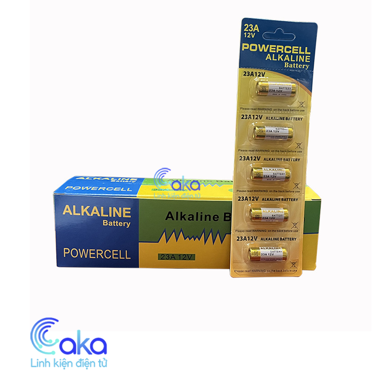 PIN 12V 23A ALKALINE POWERCELL Pin remote điều khiển