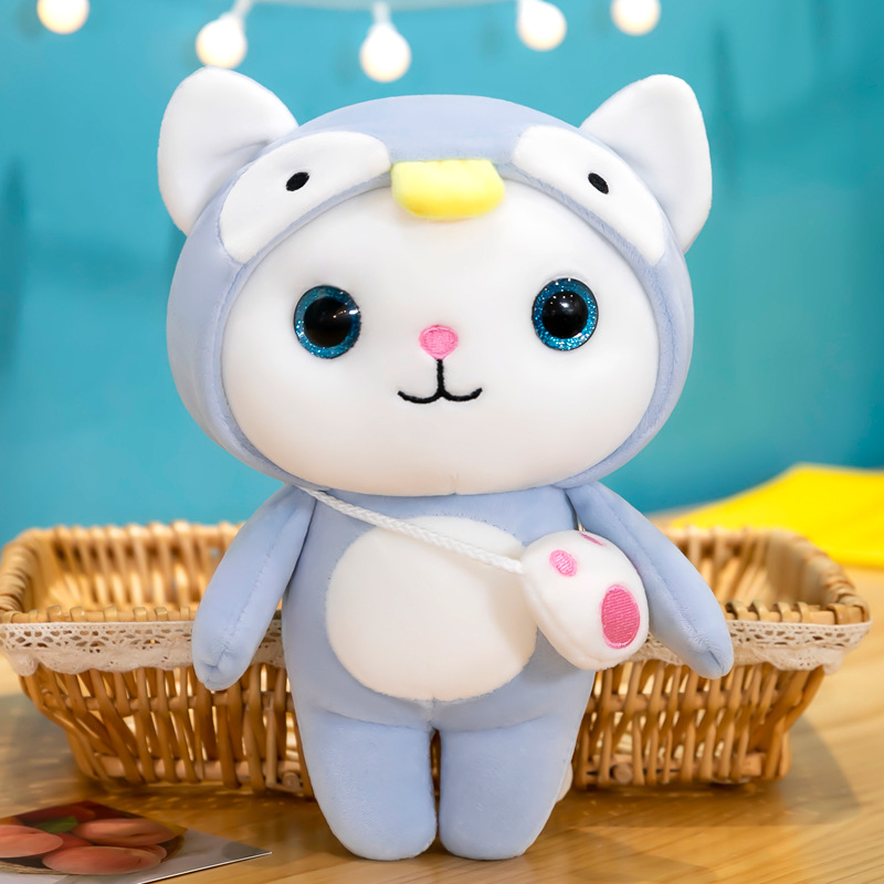 Đồ Chơi Mèo Nhồi Bông Mèo Con Dễ Thương Cao Cấp